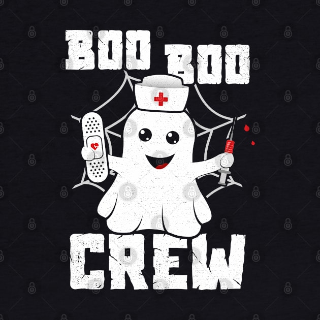 Boo Boo Crew Cute Nurse Ghost Costume Girls Funny Halloween by trendingoriginals